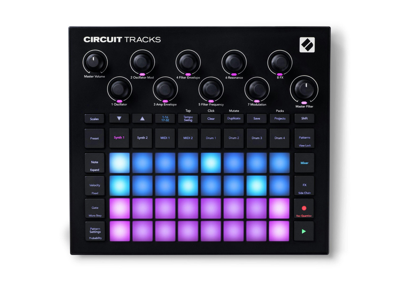 【入手困難・極美品】Novation Circuit Tracks Novation Circuit Tracks - Andertons Music Co.